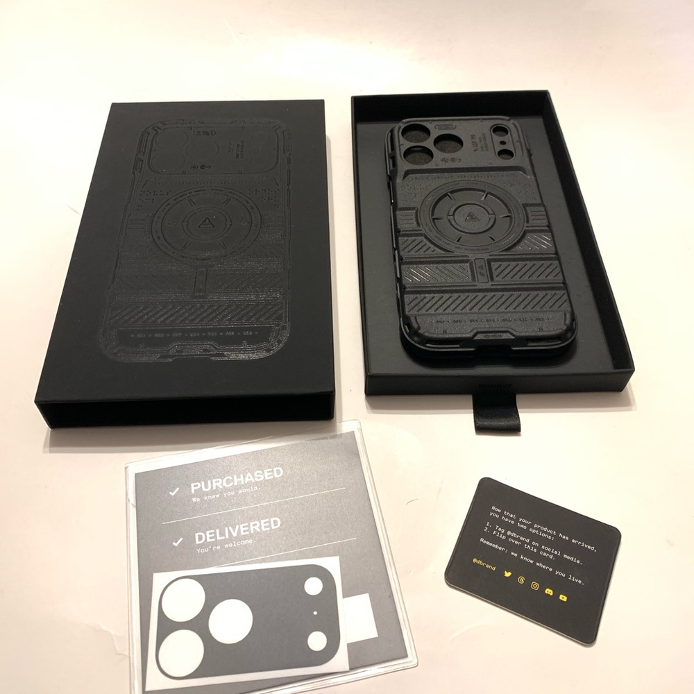 DBrand Tank case iphone 17 Pro Max